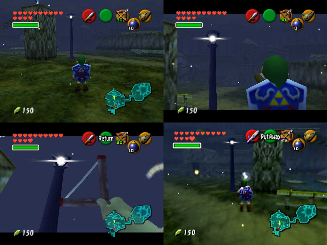 I'm playing Ocarina Of Time on M64 plus hut some textures glitch out or  flicker,how do i fix it? : r/EmulationOnAndroid